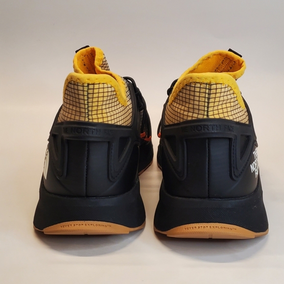 The North Face Oxeye Tech Men's  Hiking Running Shoes Size 12 Summit Gold/Black - Picture 11 of 13